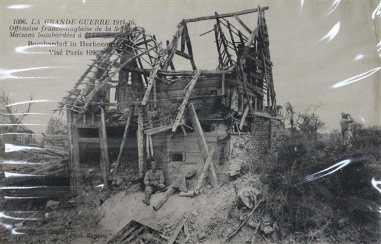 200 (approx) topographical postcards, mostly of Gibraltar and World War I